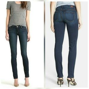 PAIGE Denim Medium Wash Skinny Jeans